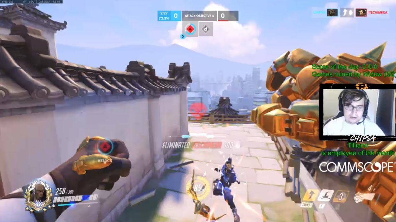 Overwatch Toxic Doomfist God Chipsa Tilted By Symmetra