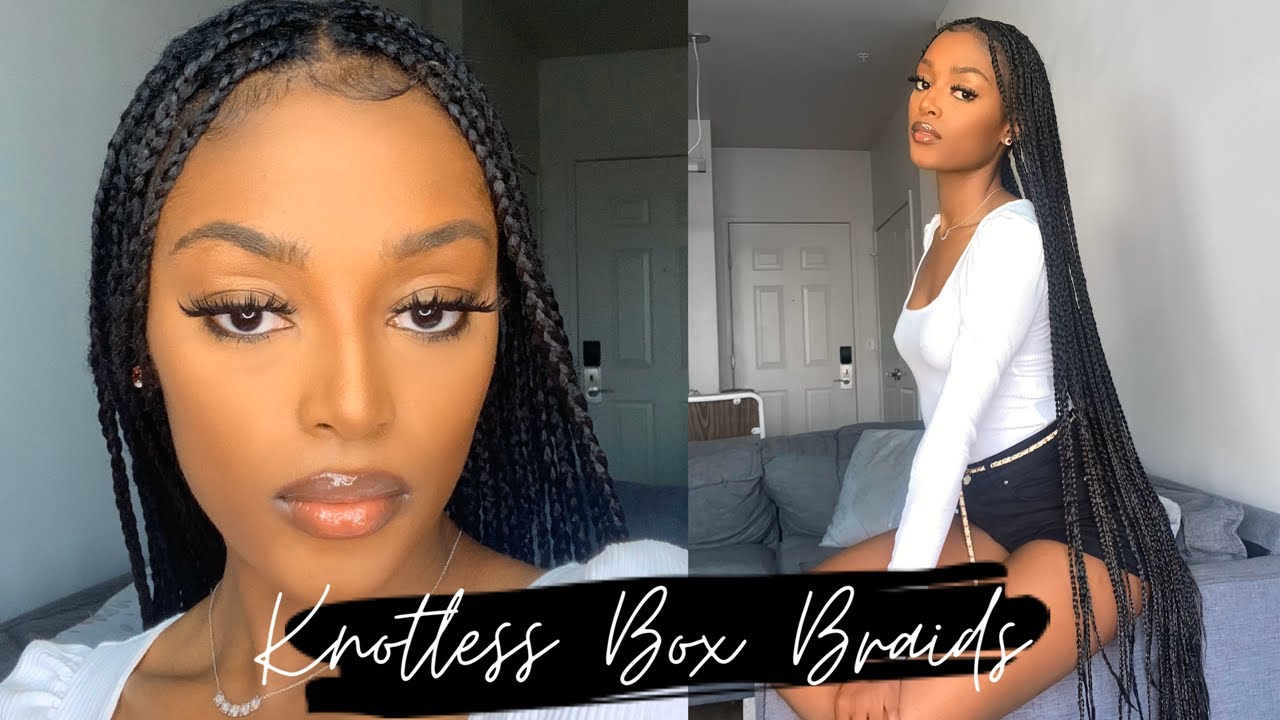 Knotless Box Braids DIY | Beginner Friendly & Step by Step