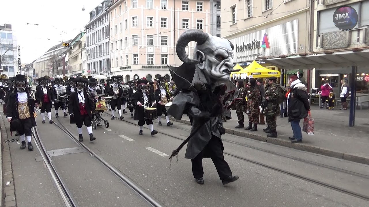 Basler Fasnacht 2018, Guggenmusik, Montag