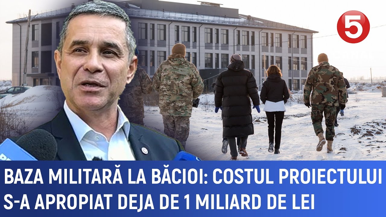 Bază militară lângă Băcioi: Costul proiectului s-a apropiat deja de 1 miliard de lei
