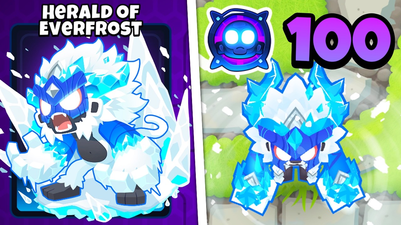 Bloons TD 6 Ice Monkey Paragon Update 52