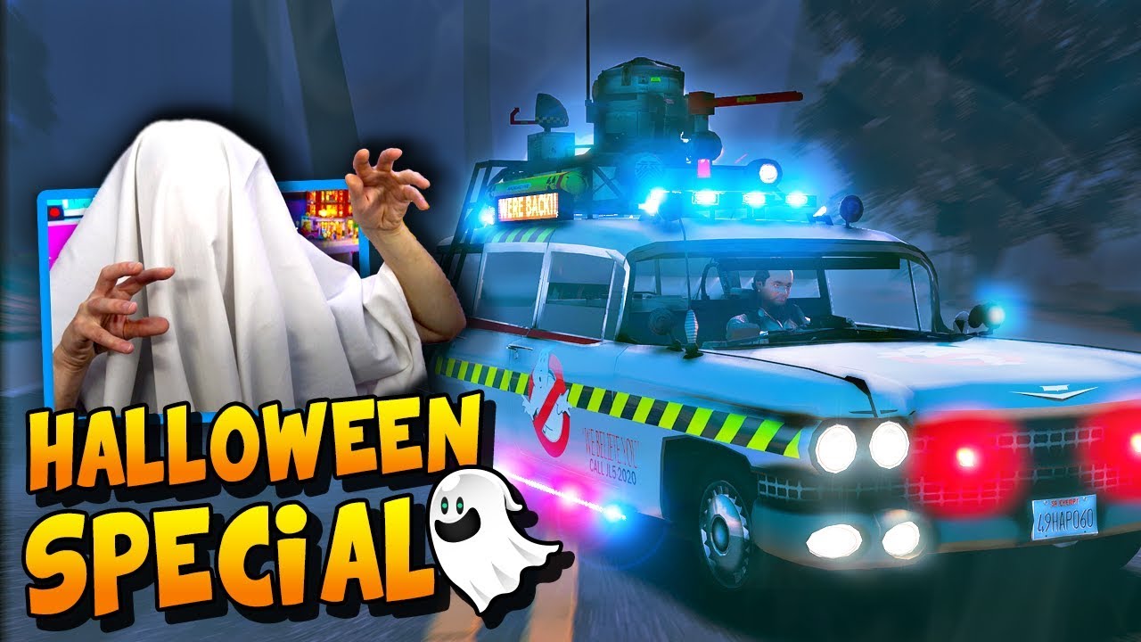 LSPDFR Halloween Special feat. Ghostbusters ECTO-1 | #GTA5LSPDFR #GTA5 #GTA5Mods GTA 5 POLICE MOD