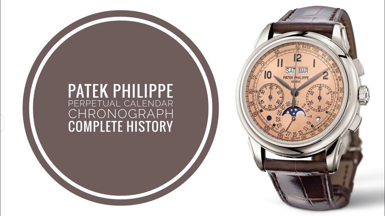 История иконы: история хронографа Patek Philippe Perpetual Calendar