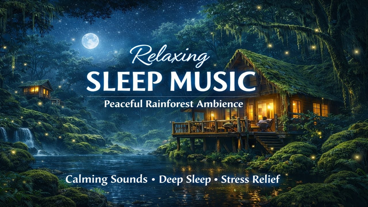 Hidden Cabin in the Woods – Relaxing ASMR Sleep Atmosphere