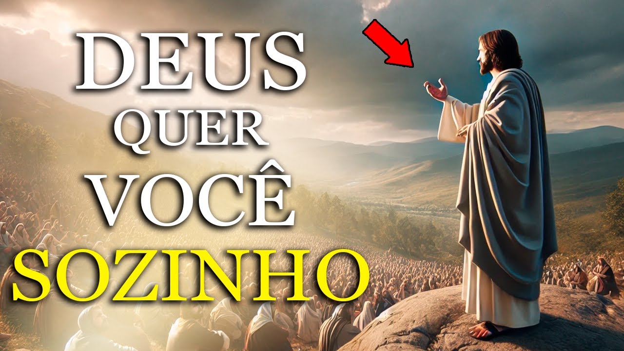 DEUS TE ISOLA POR UM PROPÓSITO: DESCUBRA POR QUE ELE TE QUER SOZINHO E COMO ISSO PREPARA SUA VIDA
