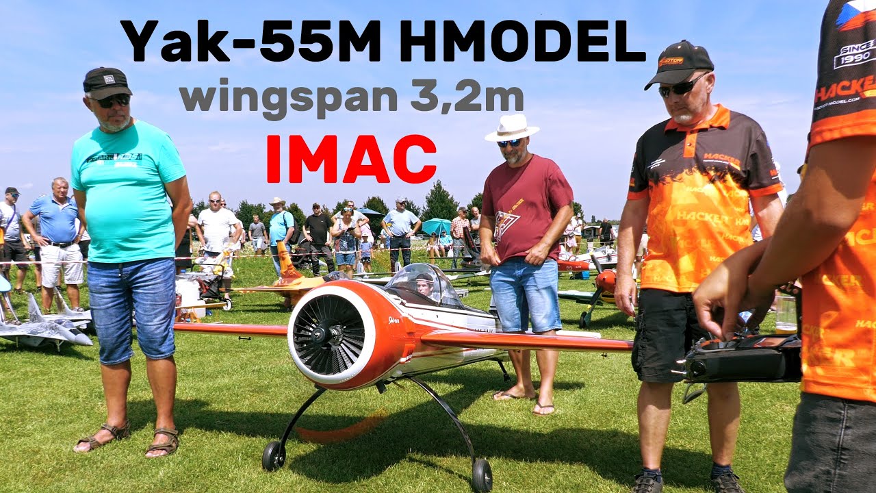 Yak-55M HMODEL | 3,2m IMAC RC aerobatic airplane | 4K | Holešov 2025