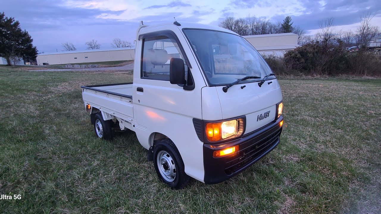 1994 Daihatsu Hijet 4x4, only 8,700 miles.