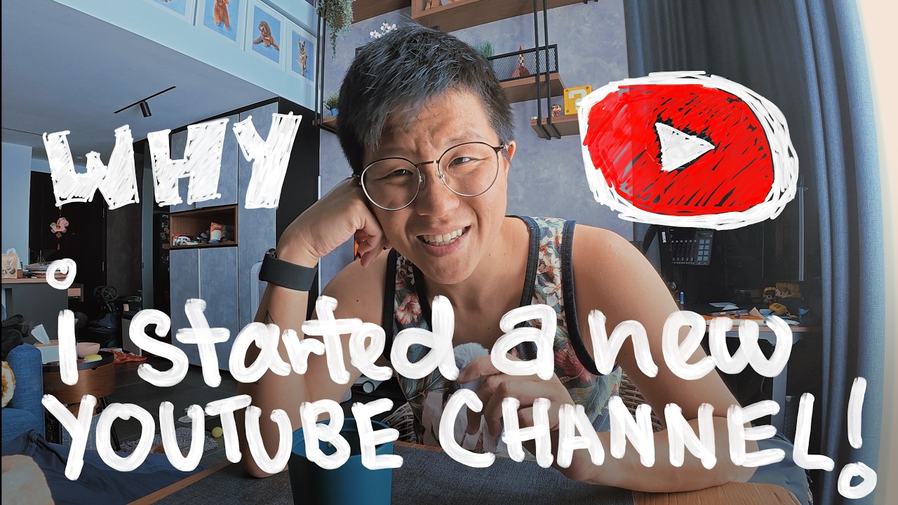 after 6 years on youtube, i started a new channel