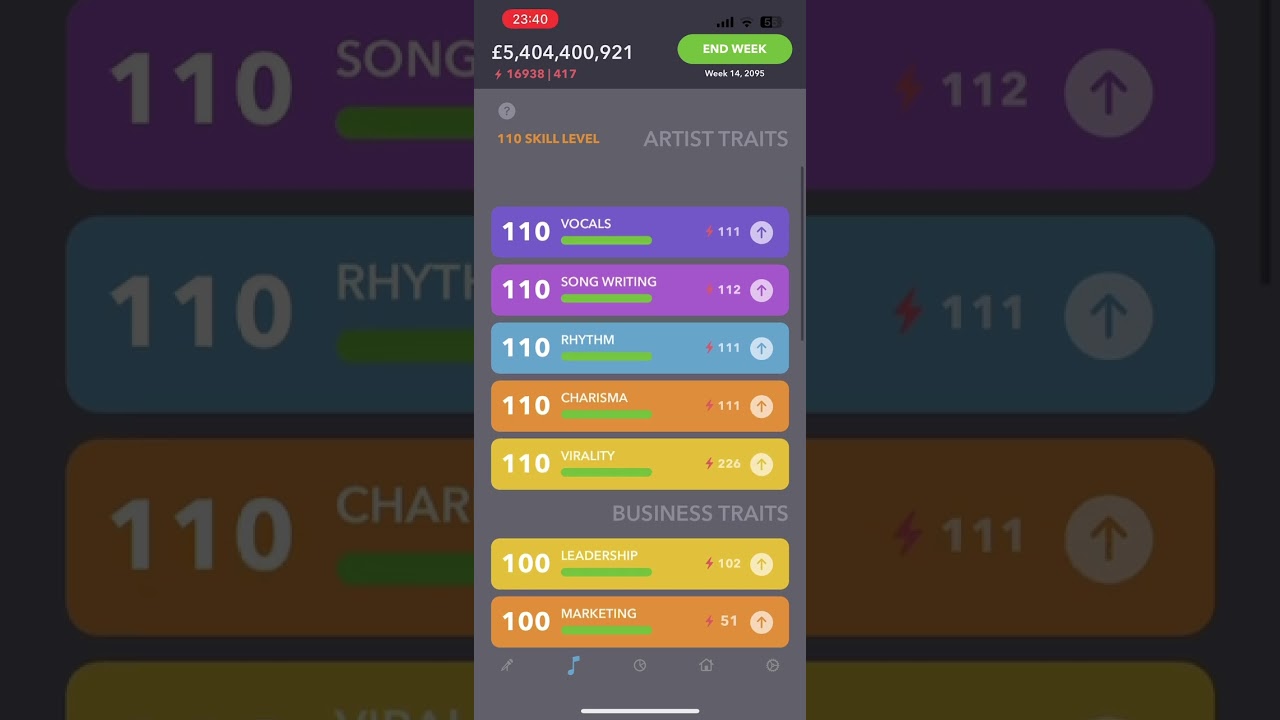 Music Star life simulator tips/tutorial