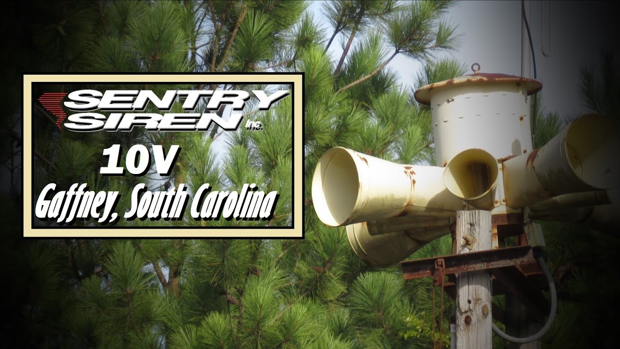 Sentry 10V Siren Test - Gaffney, SC