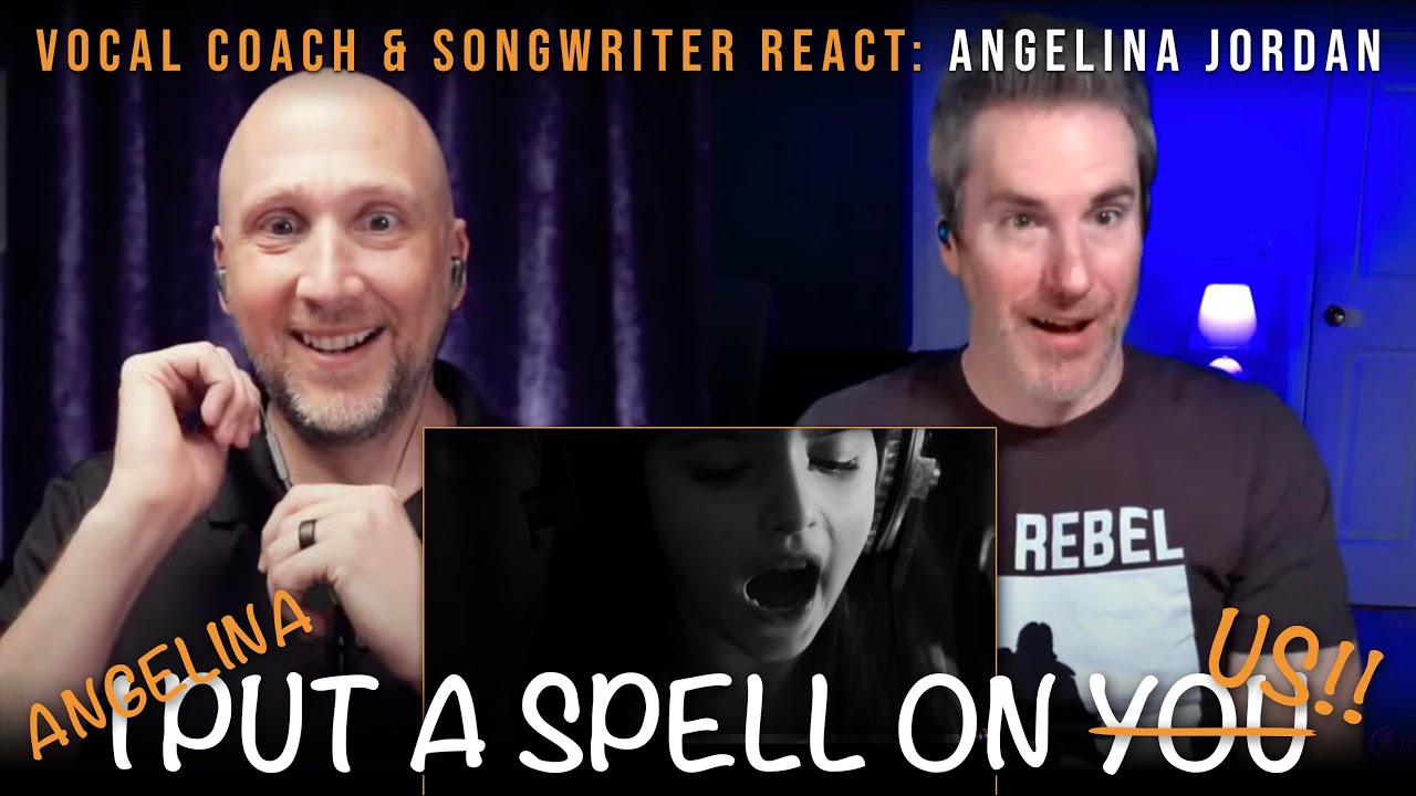 Vocal Coach & Songwriters’ First Time Reaction to I Put A Spell On You - Angelina Jordan