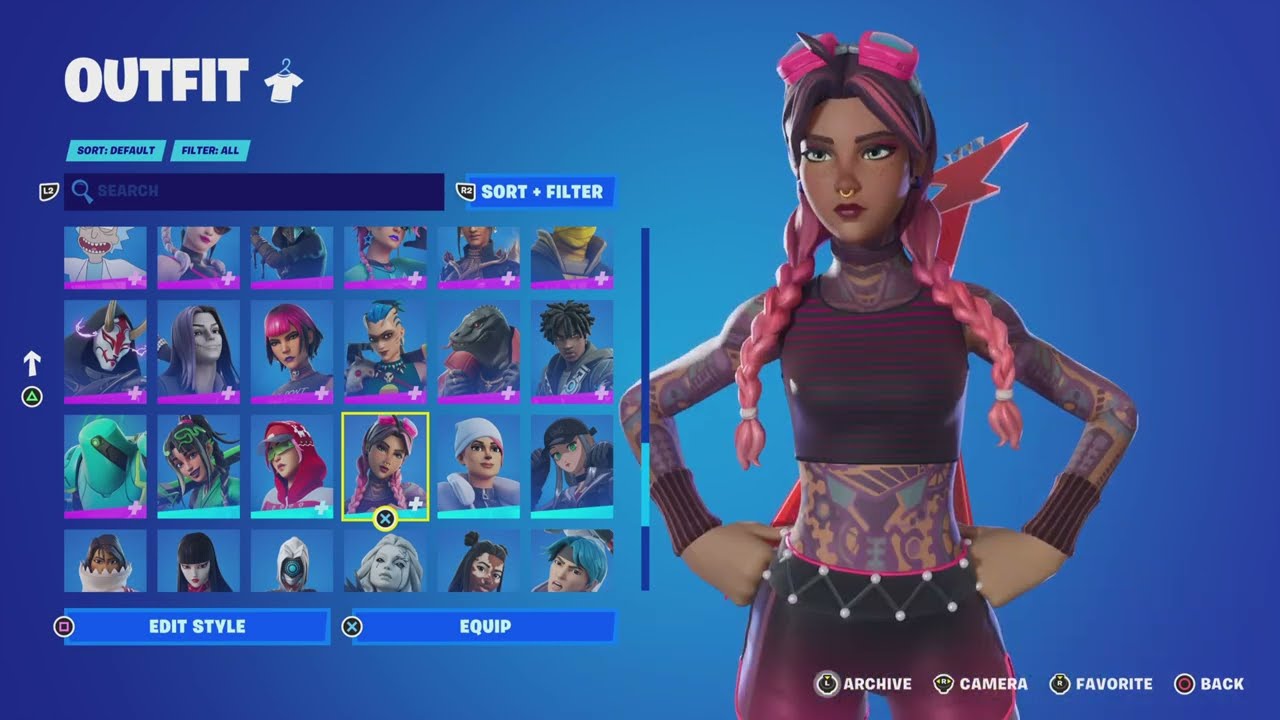 2023 FORTNITE LOCKER TOUR!