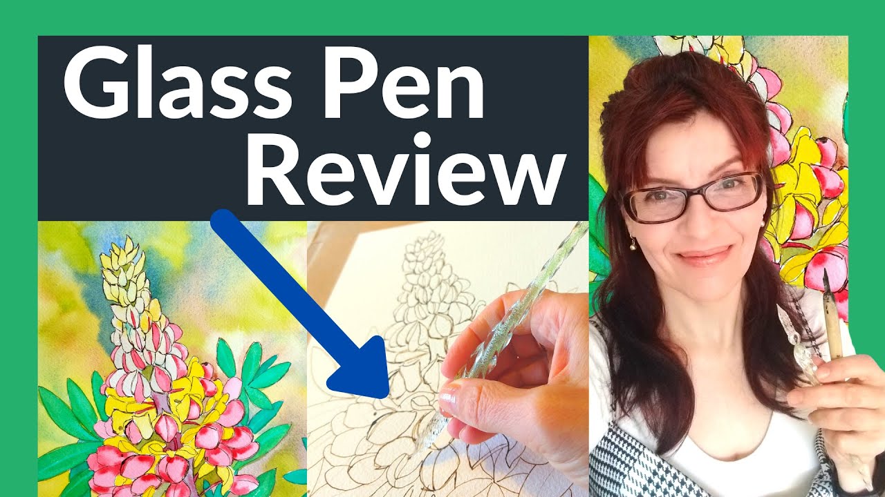 Glass Dip Pen Review (Better than a Metal Nib?)