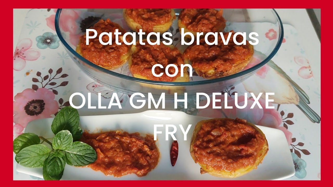 ❤️‍🔥PATATAS BRAVAS EN OLLA GM H DELUXE FRY