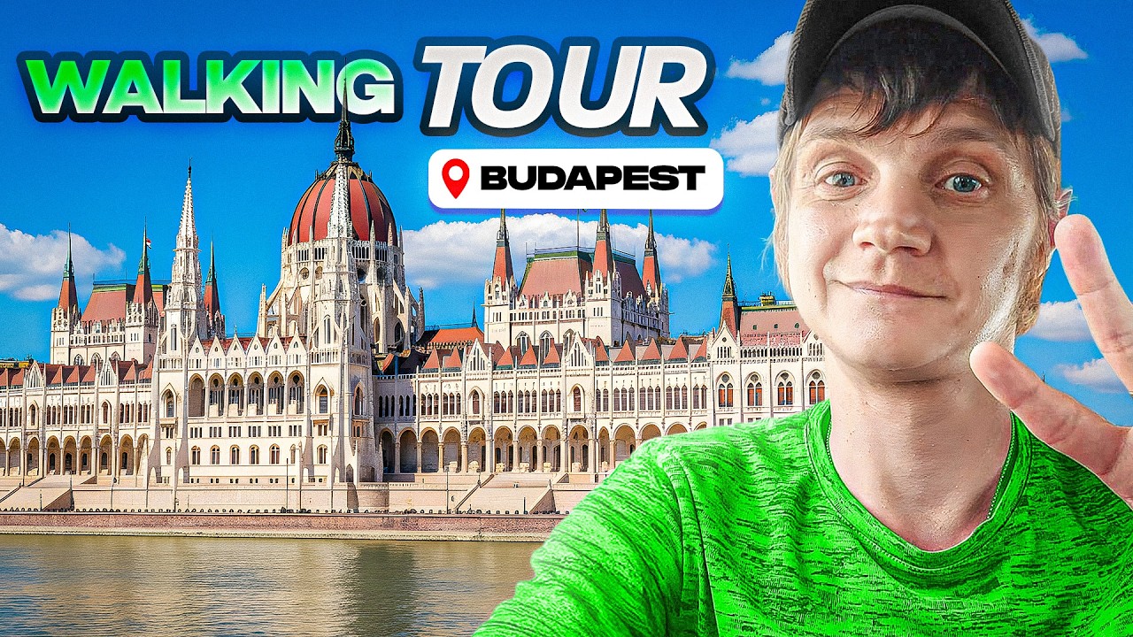 🇭🇺  BUDAPEST HUNGARY - AUGUST 2022 - WALKING TOUR