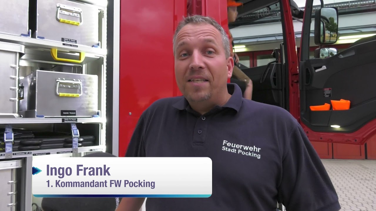 Ankunft des neuen Rüstwagens für die Freiwillige Feuerwehr Pocking 02.07.2020