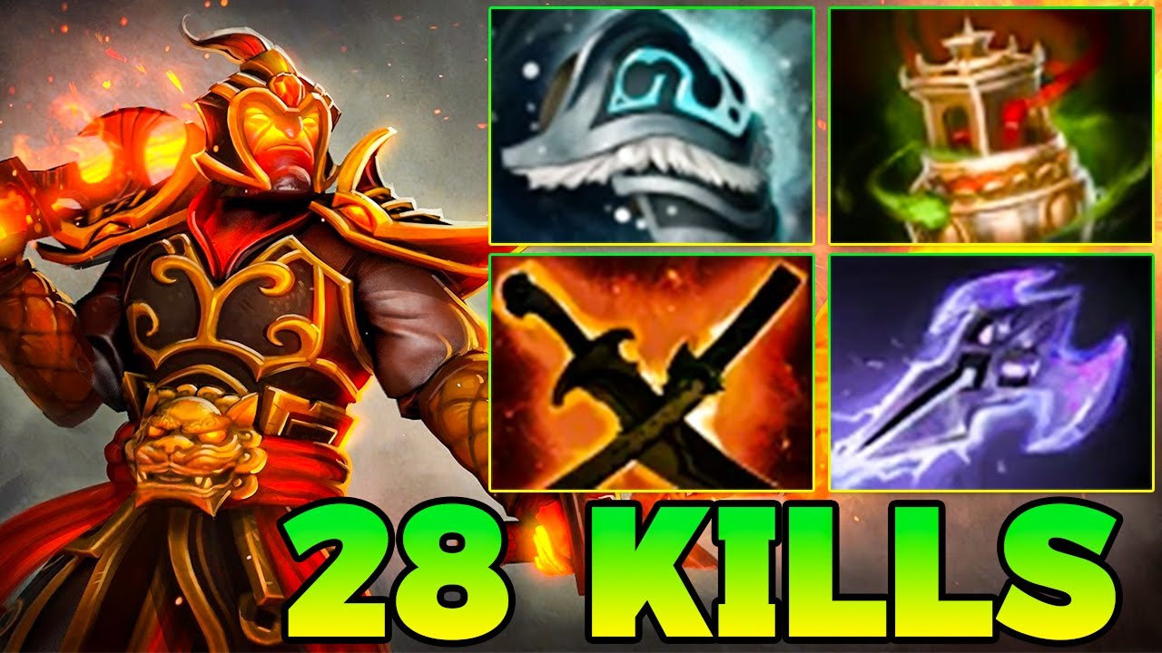 28 Kills Ember Spirit !! Ember Spirit Dota 2 Carry Mid Pro Gameplay Guide Build 7.39 7.40
