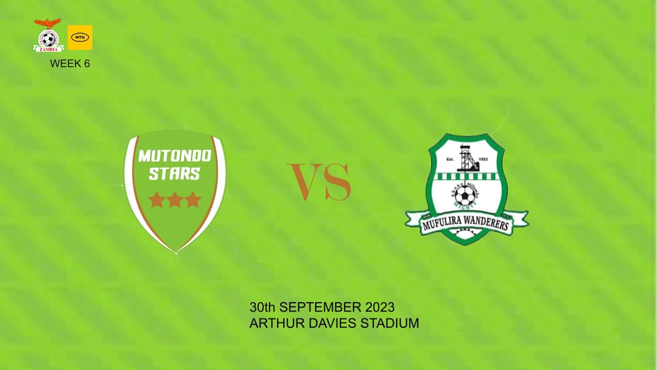 Mutondo Stars 2-1 Mufulira Wanderers