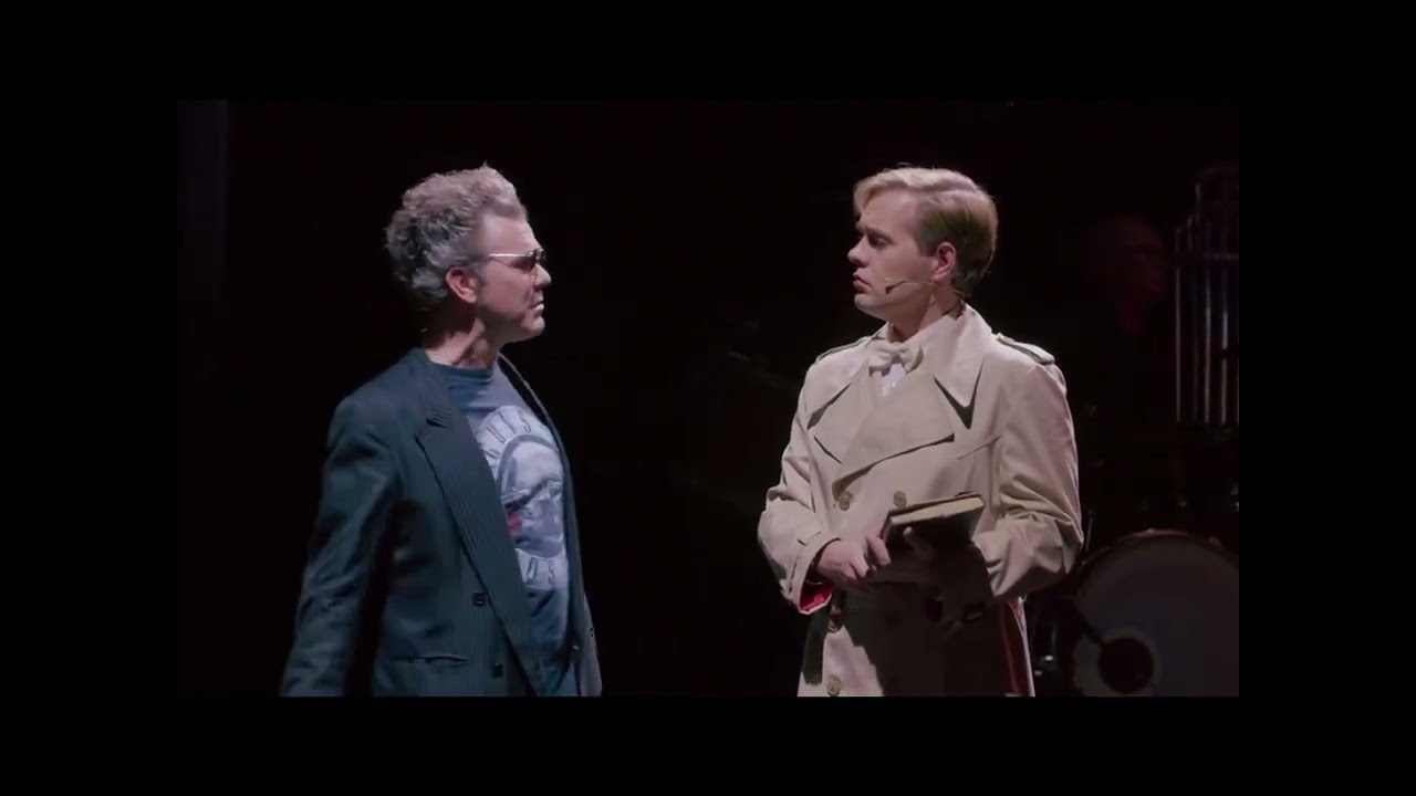 All of the clips from the good omens musical on the home page (not the sizzle reel)