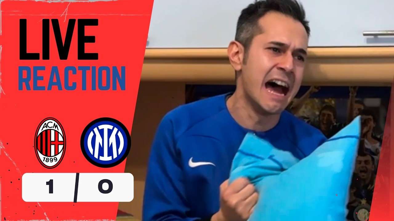 CI RENDIAMO CONTO DI COSA SIAMO CAPACI⁉️ MILAN-INTER 1-0 la live reaction
