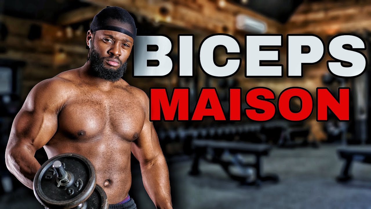 DÉTRUIRE SES BICEPS MAISON EN 10 MINUTES (avec haltères) #2