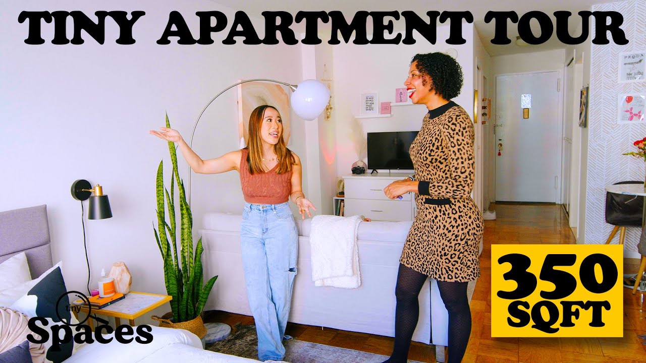 Внутри МЕЧТАТЕЛЬНОЙ квартиры-студии на Манхэттене | Tiny Spaces