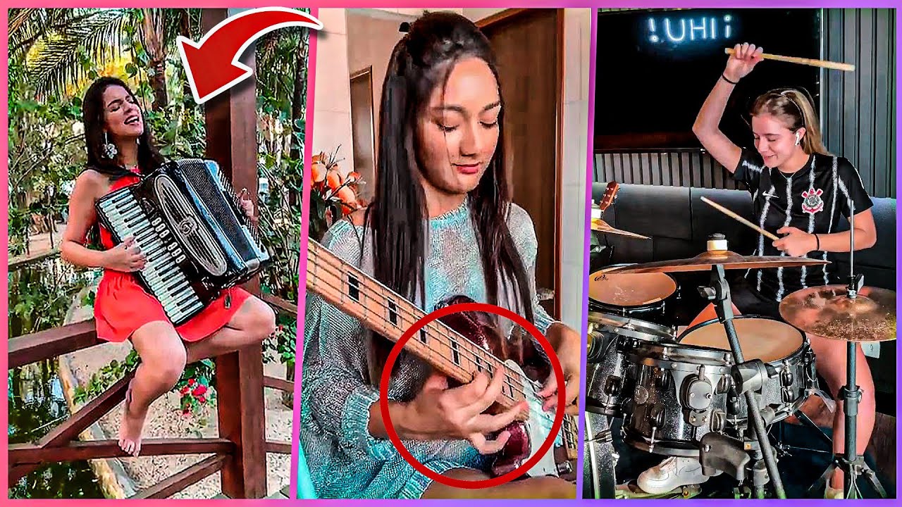 OLHA a BANDA dos sonhos! Mulheres TOCANDO forr&oacute;