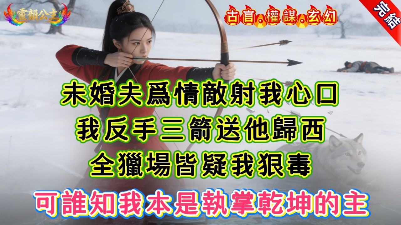 【古言.短篇】《千秋》未婚夫爲情敵射我心口，我反手三箭送他歸西，全獵場皆疑我狠毒，可誰知我本是執掌乾坤的主 #爽文