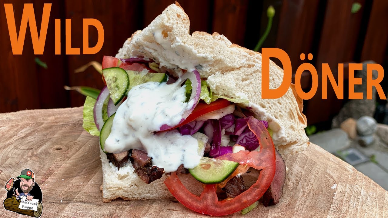 Wild Döner vom Gas Grill// Weltklasse Grill Party Rezept// Einfach, schnell zubereitet & sehr lecker