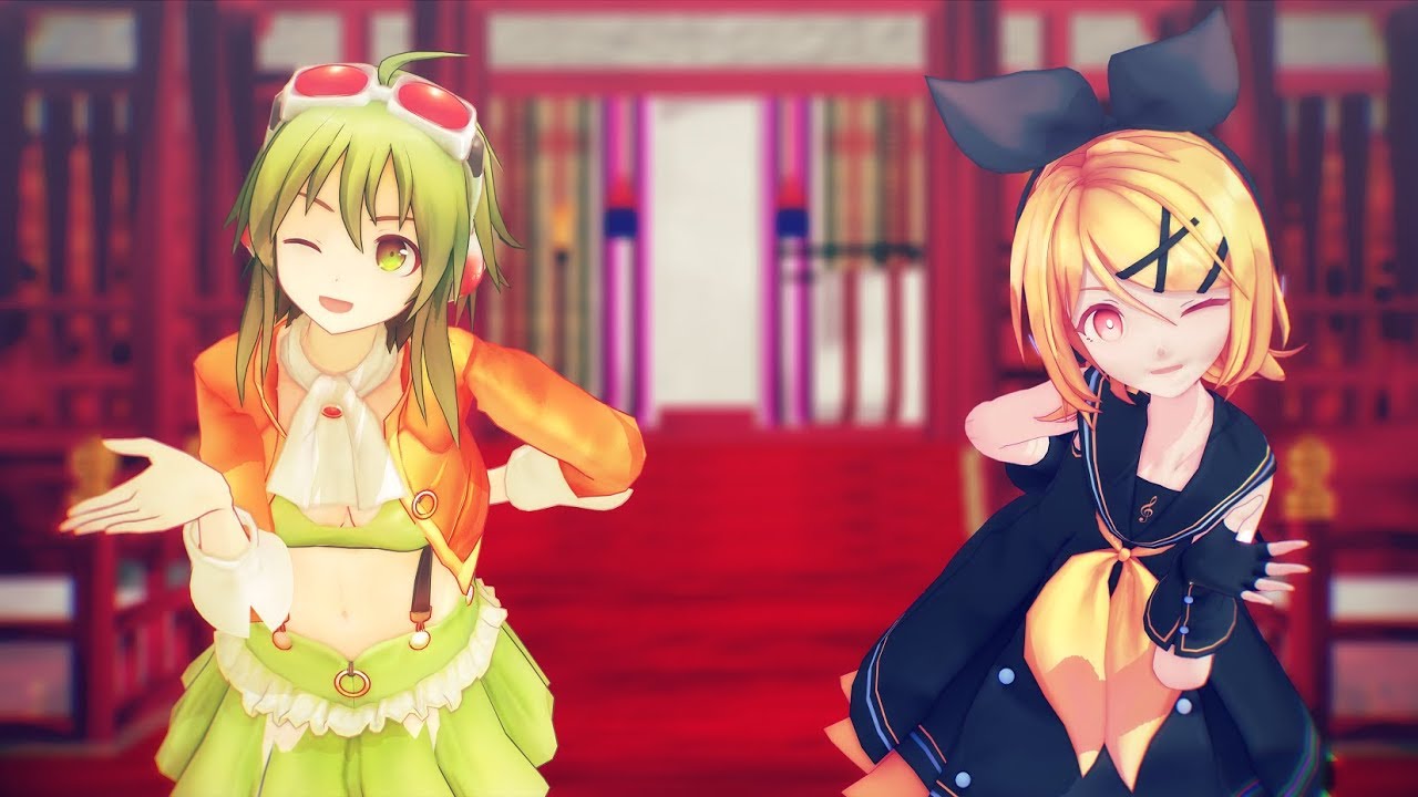 【MMD】GUMIと鏡音リンでいーあるふぁんくらぶ【4K 60fps】