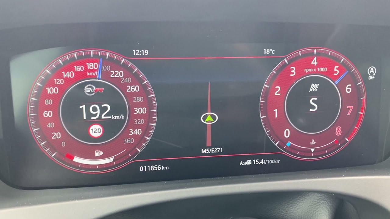 2020 JAGUAR F-PACE SVR (550 HP) | 100-200 KM/H ACCELERATION / ЯГУАР Ф-ПЕЙС СВР | УСКОРЕНИЕ 100-200