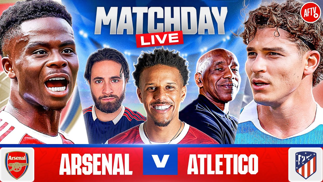 Arsenal 4-0 Atl&eacute;tico Madrid | Match Day LIVE