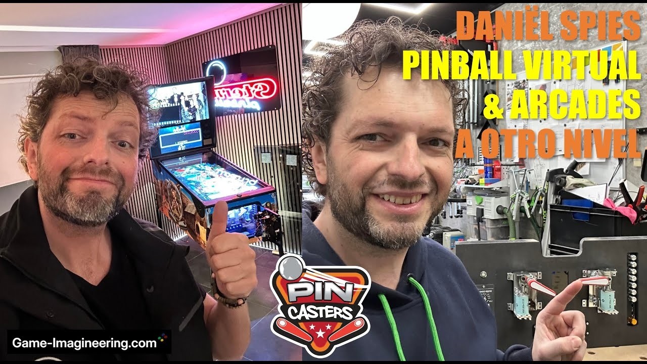 DANIËL SPIES: ARCADES Y PINBALLS A OTRO NIVEL