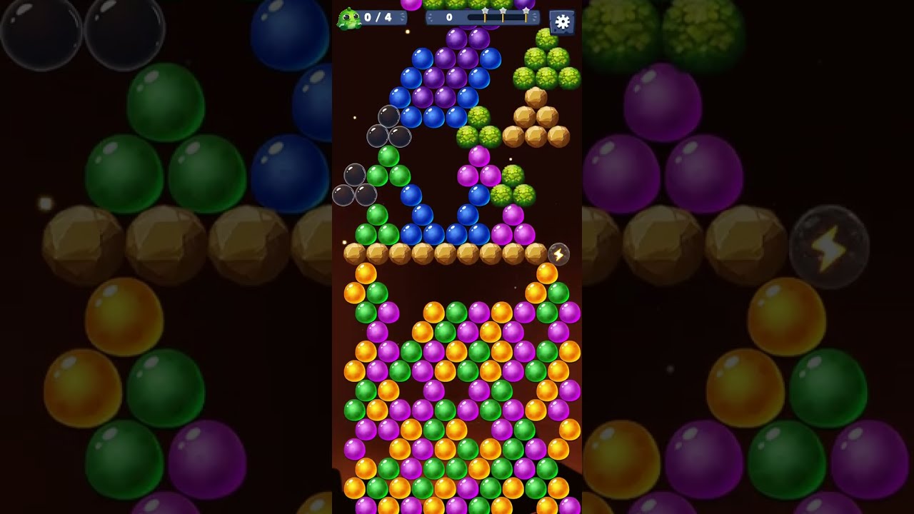 bubble shooter de bolinhas coloridas Gameplay