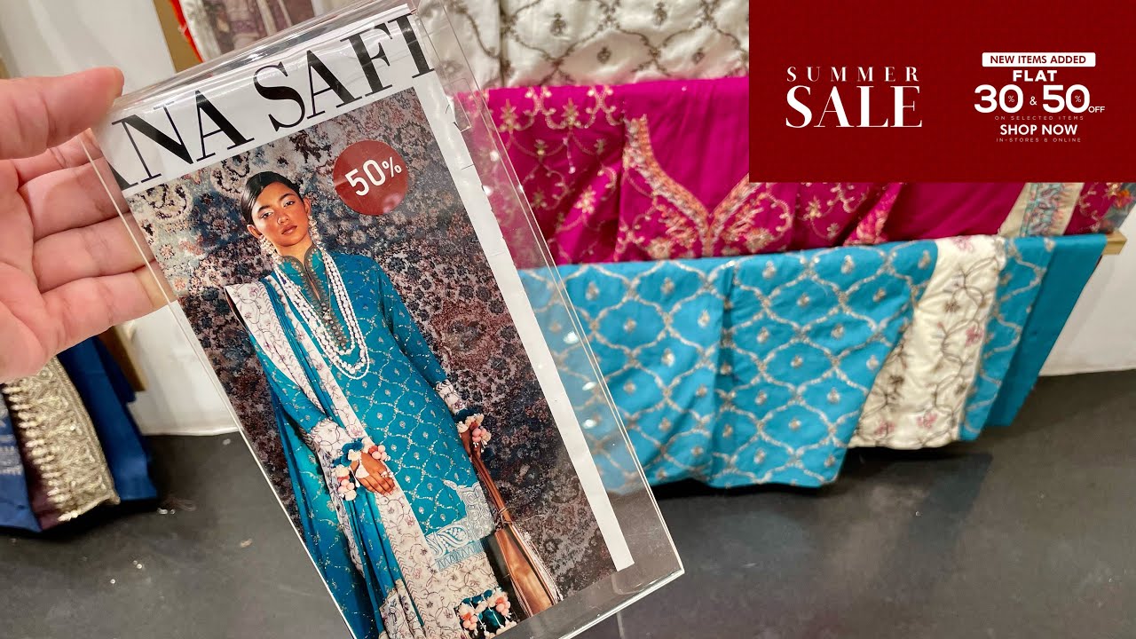 Sana Safinaz Flat 50% Off || Season End Sale On winter And Velvet And Velvet Collection