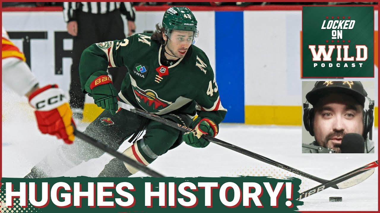 HUGHES HISTORY: Quinn Hughes SETS Records, Kirill Kaprizov LIFTS Minnesota in Overtime THRILLER