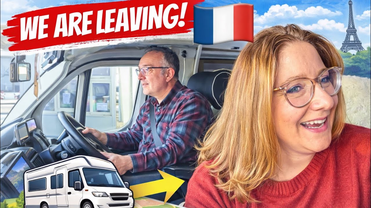4: Leaving France in Our Motorhome | 🇫🇷➡️🇬🇧 Calais to Dover Ferry Crossing