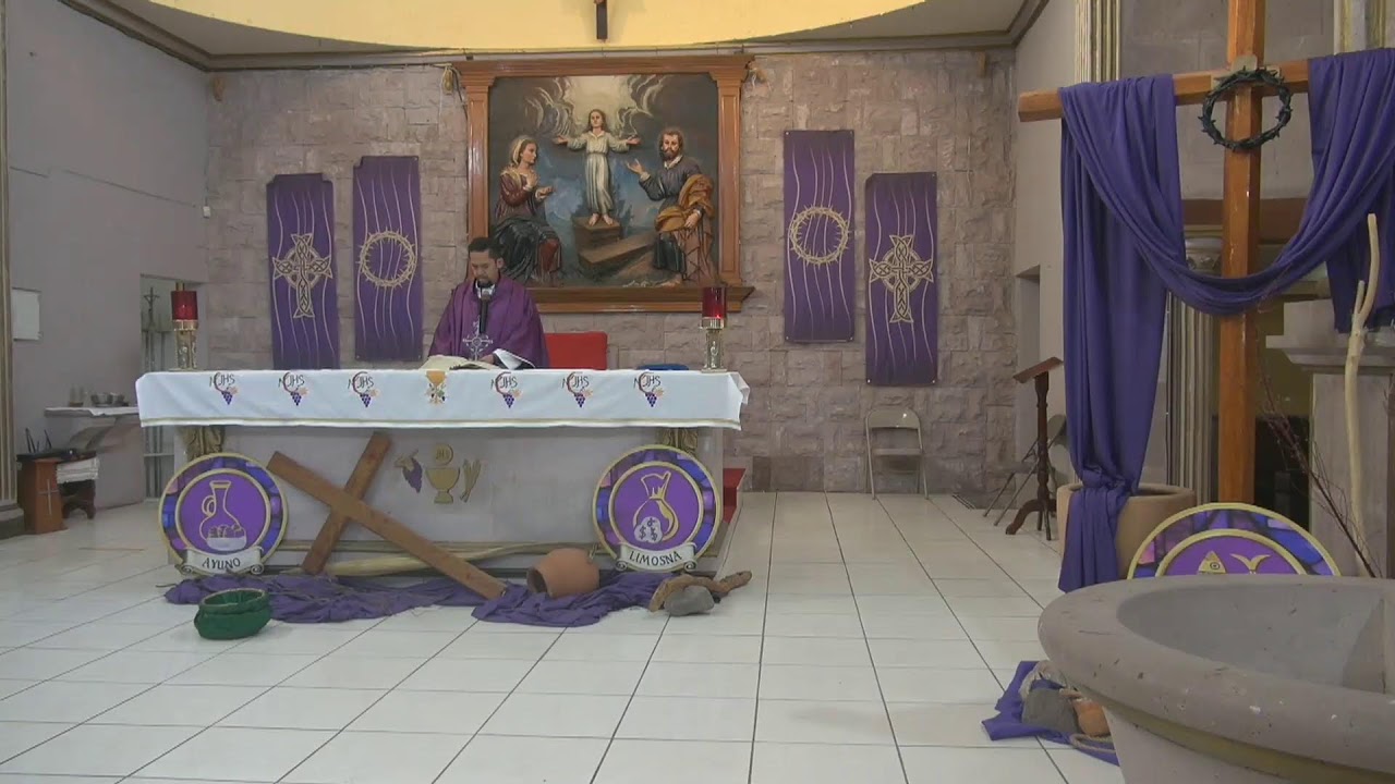 SANTA MISA EN VIVO JUEVES 12 DE MARZO DEL 2026 PARROQUIA SAGRADA FAMILIA