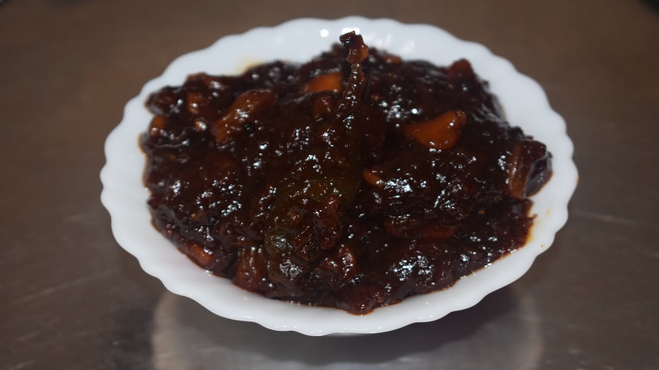 Tasty sweet and sour dry fruit pickle! Just try once, you will definetly like it