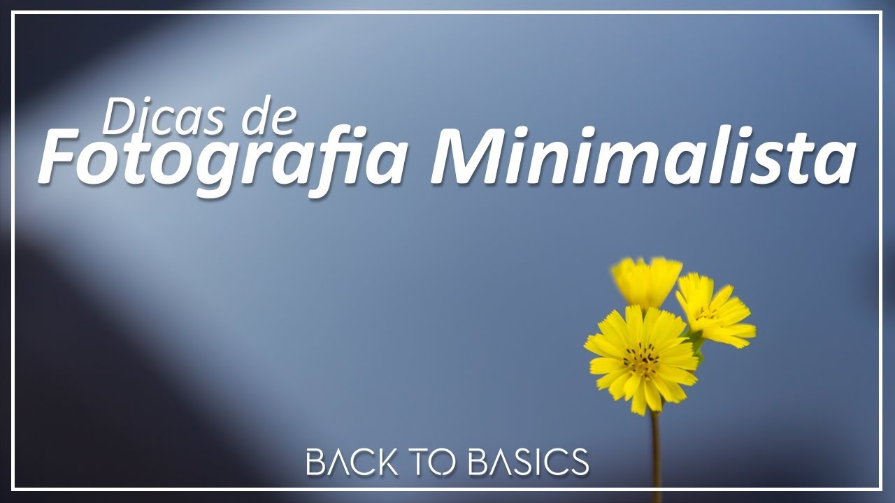 Dicas Para Melhorar a Fotografia Minimalista