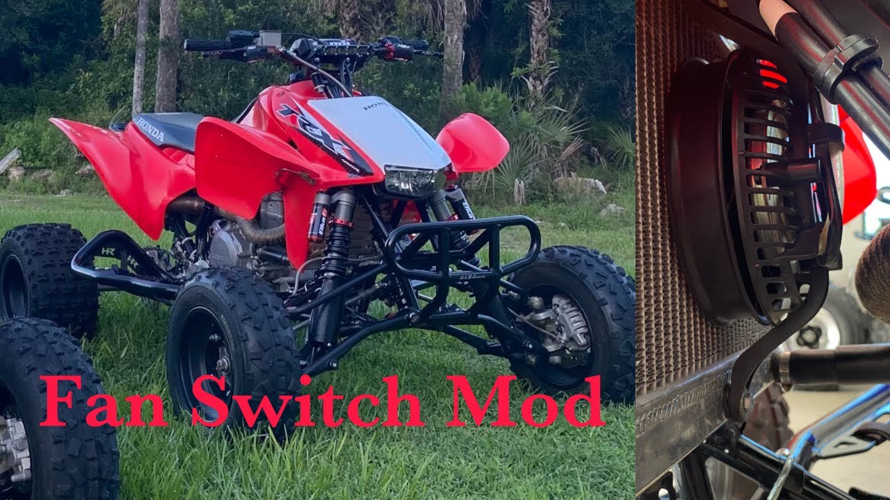 TRX450ER Fan Switch Mod