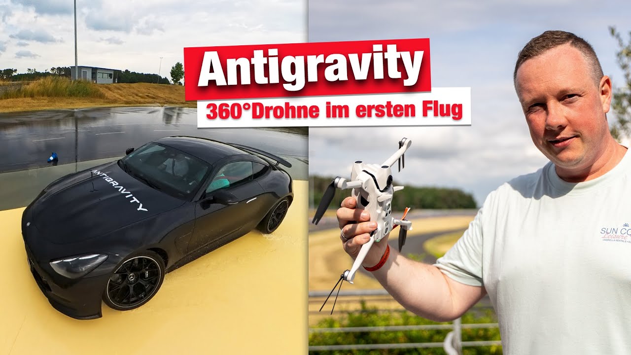 Antigravity A1 - Alle Infos & Erster Flug mit der neuen 360&deg; Drohne