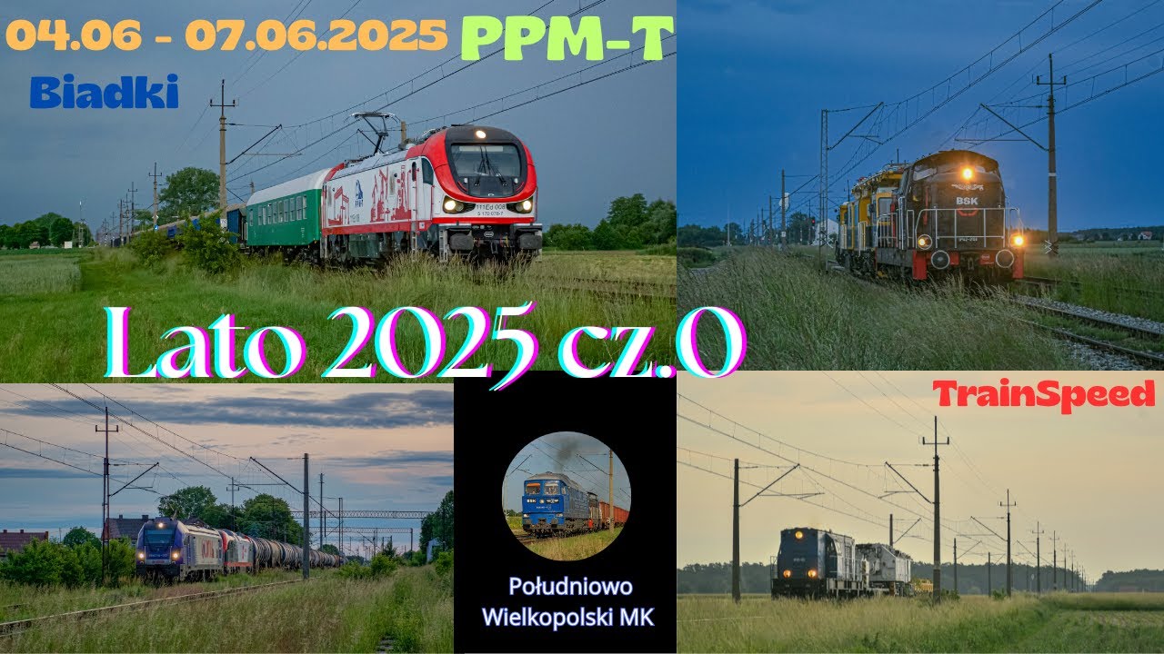 Pociągi Lato 2025 (początek czerwca)