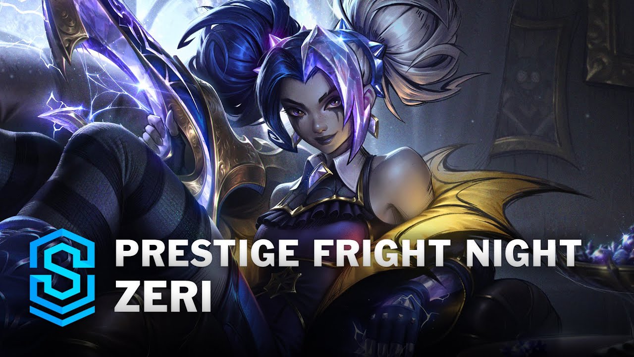 Prestige Fright Night Zeri Skin Spotlight - League of Legends