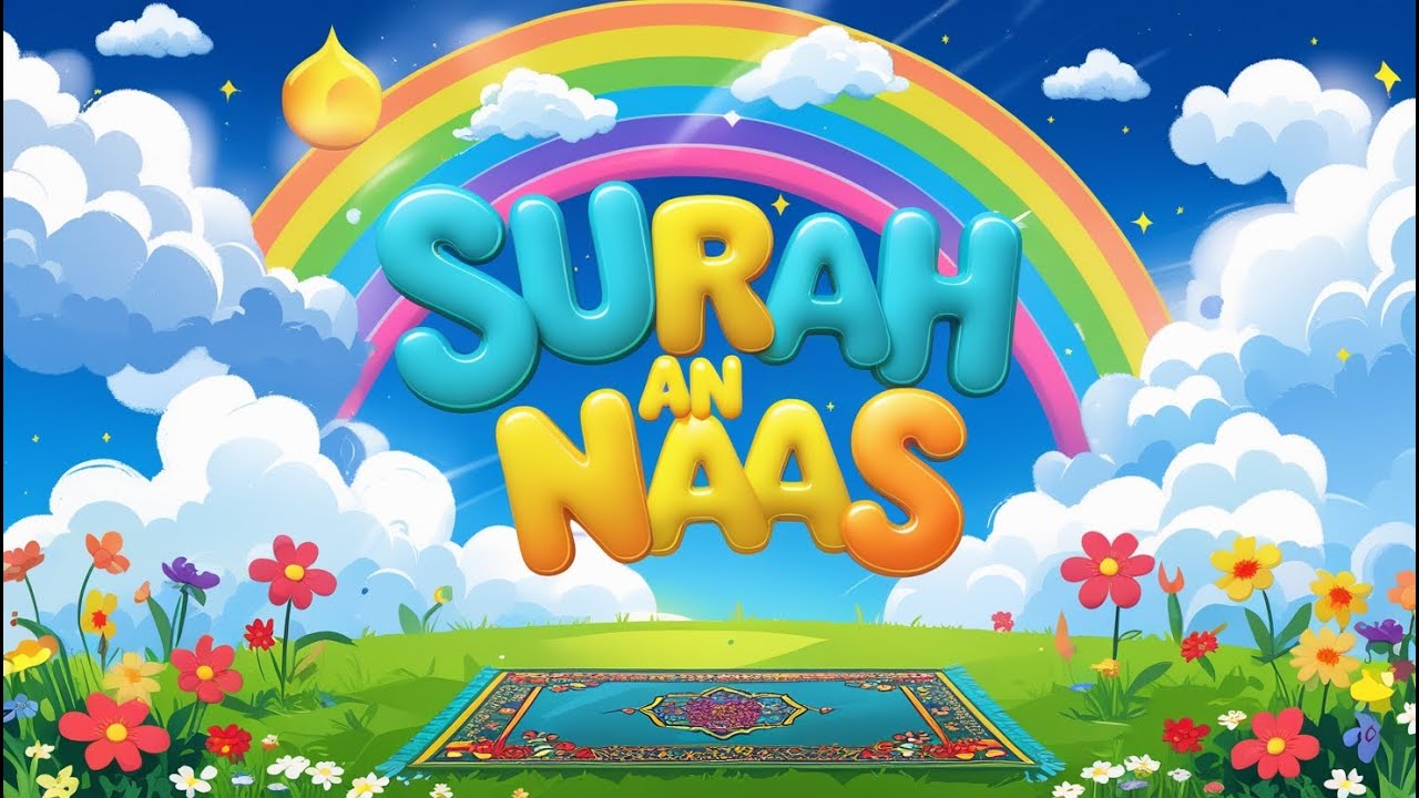 Surah An Naas - Quran for Kids - Made Easy to Learn & Memorise سورة الناس للأطفال