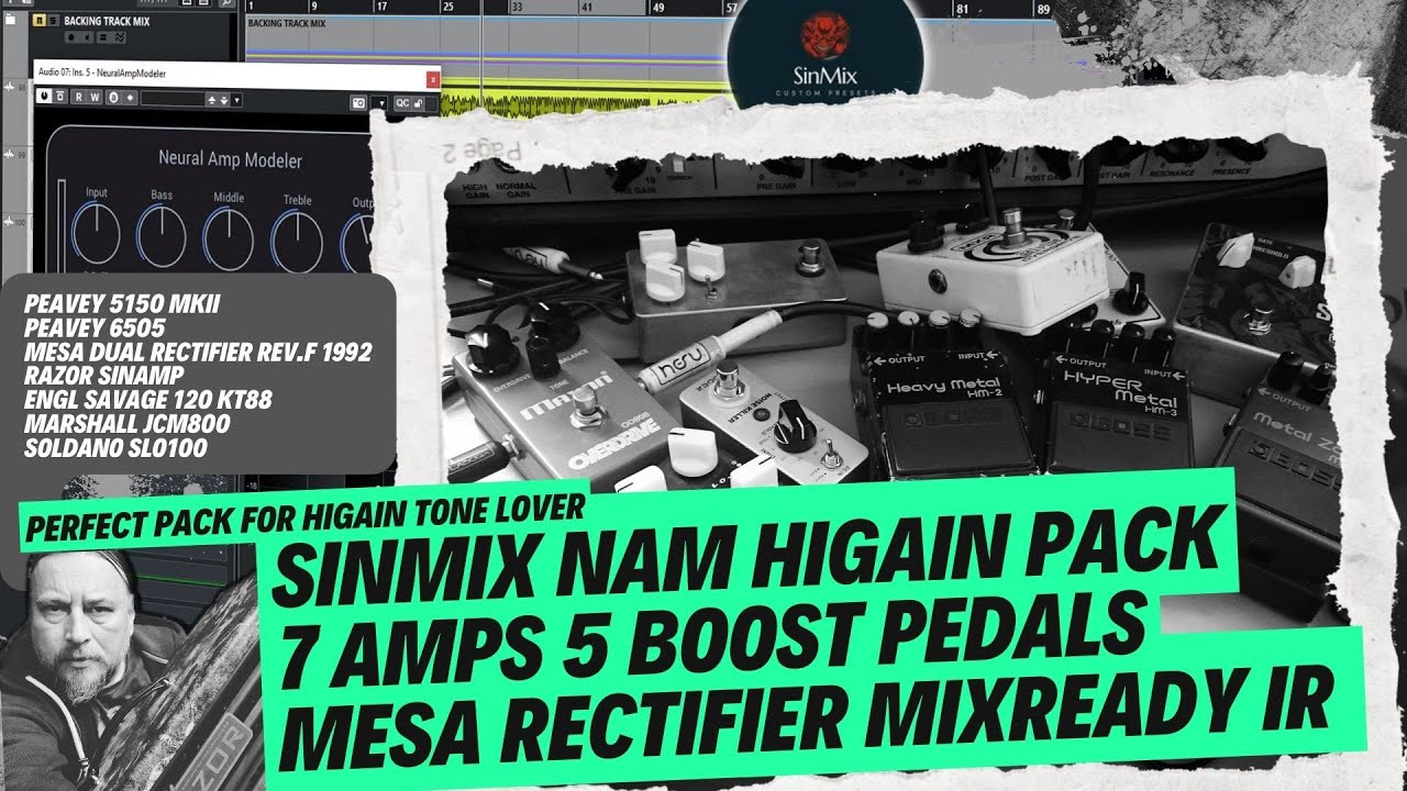 Neural Amp Modeler [Boss HM2 & Mesa Dual Rectifier Rev.F1992]