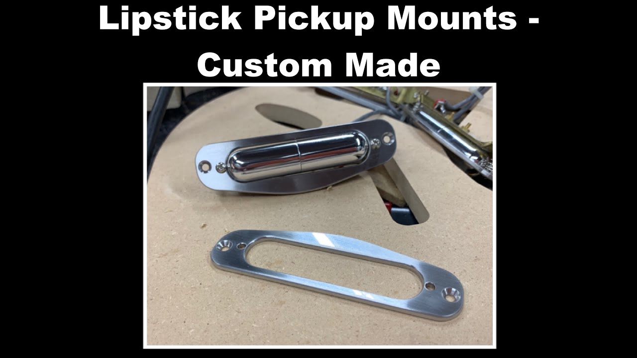 Lipstick Pickup Mounts - USA Custom made for Kent Armstrong Pickups