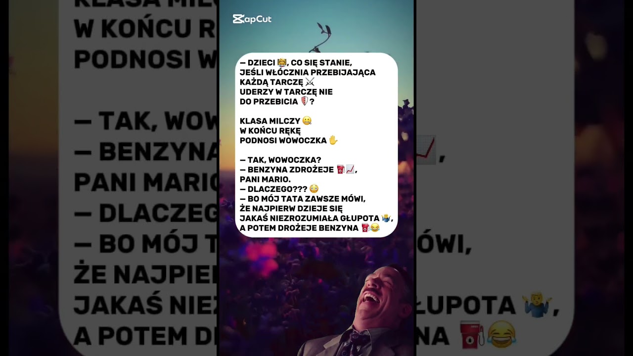 Filozoficzne pytanie w klasie… i zaskakująca odpowiedź o benzynie 😂⛽ 