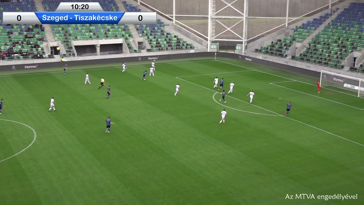 Szeged-Csanád GA–Tiszakécskei LC 1-1 teljes mérkőzés (2026.02.22)