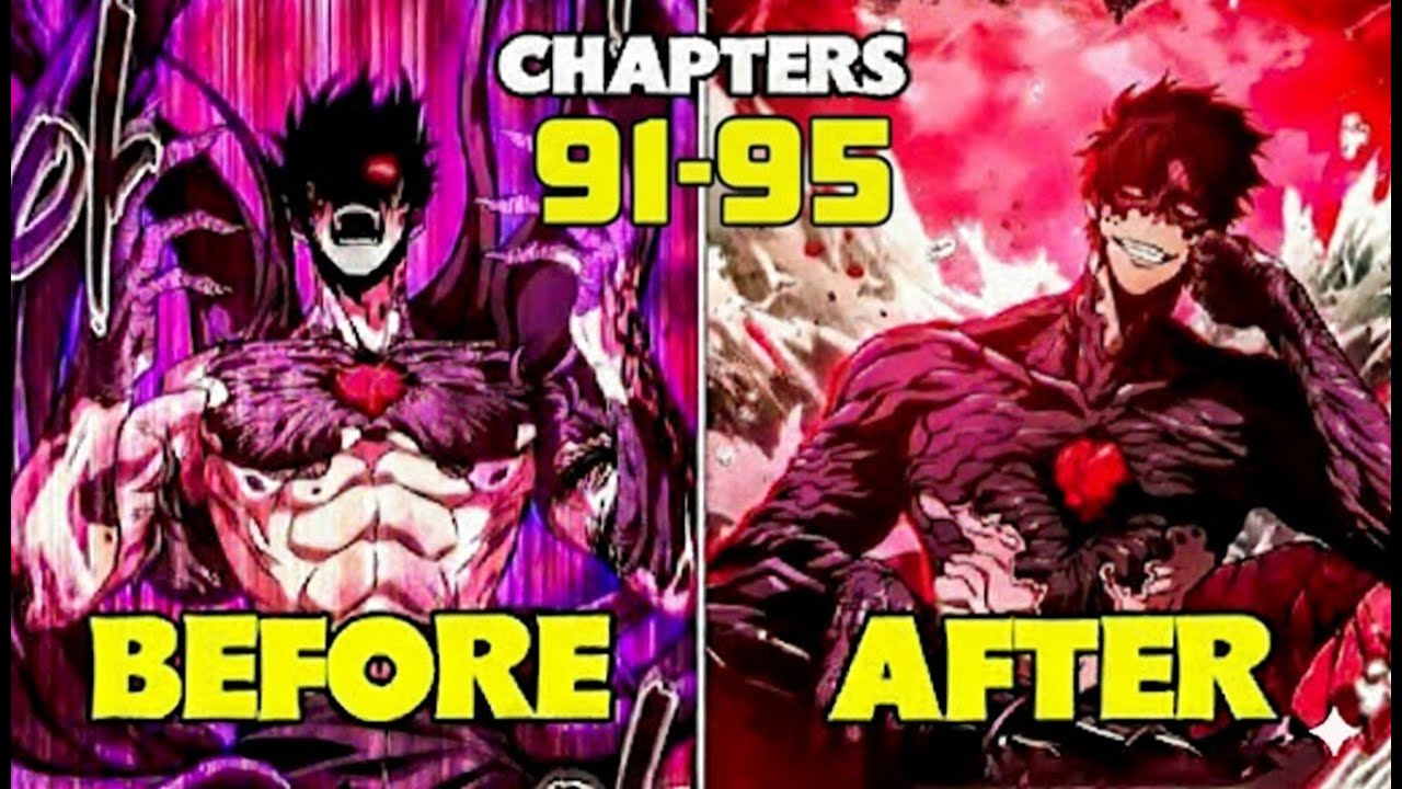 Before vs After Power 🔥 | The World After The Fall Hindi | Chapter 91&ndash;95 | OP MC